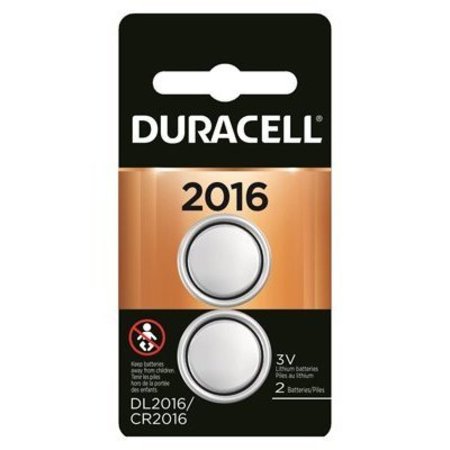 DURACELL DURA2PK 3V 2016 Battery 66385